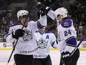 Anže Kopitar in Aleksander Frolov