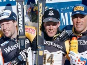 Lasse Kjus, Bruno Kernen in Kristian Ghedina