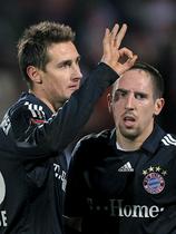 Miroslav Klose in Franck Ribery