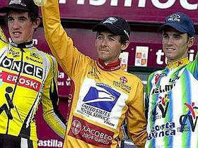 Isidro Nozal, Roberto Heras in Alejandro Valverde