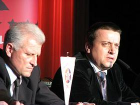 Joc Pečečnik in Tone Hrovatič