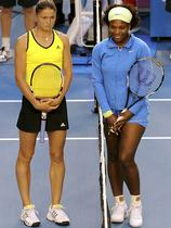 Dinara Safina in Serena Williams