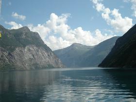 Fjord Geiranger na Norveškem