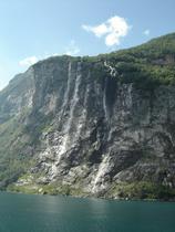 Fjord Geiranger na Norveškem