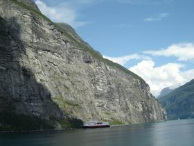 Fjord Geiranger na Norveškem