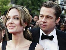 Angelina Jolie in Brad Pitt