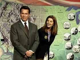 Arnold Schwarzenegger in Maria Shriver