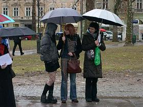 Protest proti krznu