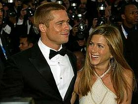 Brad Pitt in Jennifer Aniston