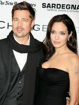 Brad Pitt in Angelina Jolie