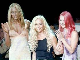 Modne boginje - Naomi Campbell, Donatella Versace in Kate Moss.