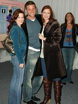 Laura Leighton, Doug Savant in Marcia Cross