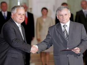 Lech in Jaroslaw Kaczynski