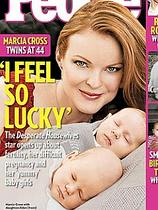 Marcia Cross z dvojčicama