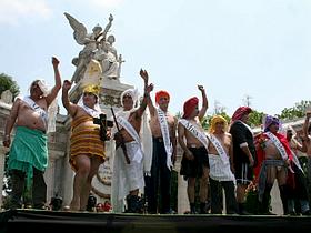Protesti ob izboru za Miss Universe