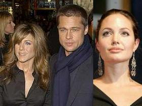 Jennifer, Brad in Angelina
