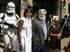 George Lucas predstavlja zgodbo, ki se kronološko odvija med filmoma Napad klonov in Maščevanje Sitha. Foto: Reuters