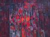 OTON POLAK: Rdece-crna gmota, akril na platno, 100 x 120 cm, 1991.