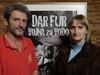 5/10Na prvi festivalski dan sta se predstavila avtorja filma Dar Fur - vojna za vodo, Tomo Križnar in Maja Weiss. Film je prišel tudi na redni spored kinematografov. Foto: FSF