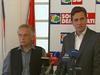 Andrej Magajna in Borut Pahor