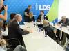 Predsednica LDS-a Katarina Kresal je dejala, da stranka na volitvah ni dosegla tistega, kar si je želela in pričakovala. Foto: MMC RTV SLO