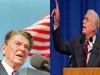 Ronald Reagan in Jimmy Carter