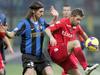 Zlatan Ibrahimović in Michele Canini