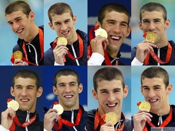 Američani so lahko v elitnem terminu spremljali pohod Michaela Phelpsa do osmih zlatih medalj. Foto: Reuters