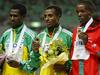 Sileshi Sihine, Kenenisa Bekele in Martin Mathathi