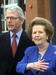 John Major in Margaret Thatcher