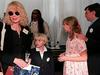 Mia Farrow z otroki Matthewom, Malone in Seamusom