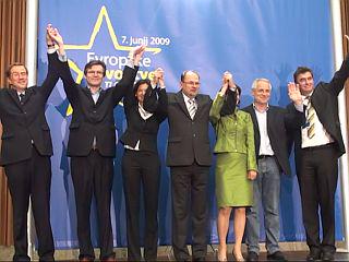 Sedmerica, ki bo naslednjih pet let v Bruslju in Strasbourgu zastopala Slovenijo. Foto: MMC RTV SLO/Sabina Zonta