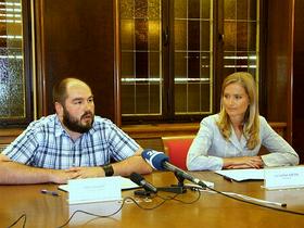 Mitja Blažič in Katarina Kresal