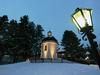 Kapela Svete noči na Trgu Svete noči v Oberndorfu blizu Salzburga, kjer so 24. decembra 1818 zapeli danes najslavnejši božični napev. Takrat je na tem mestu stala cerkev sv. Nikolaja. Foto: EPA
