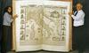 V Britanski knjižnici bodo prvič na ogled postavili Klenckejev atlas, ki šteje častitljivih 350 let. Foto: British Library