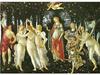 Pomlad, ki jo je Botticelli naslikal okoli leta 1480, je postala nekakšna ikona renesančnega prebujenja v Firencah. Foto: Wikipedia