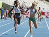 Legenda šprinta Merlene Ottey se lahko pri 50. še vedno kosa z najhitrejšimi evropskimi atletinjami. Foto: Reuters