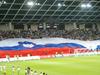 Stadion v Stožicah na tekmi Slovenija - Avstralija, 11. avgust 2010