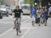 Ljubljana je v primerjavi z letom 2015 napredovala za pet mest na lestvici prijaznih mest za kolesarje. Foto: BoBo