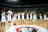 Več kot 13 tisoč gledalcev je bilo še do dolgo po koncu tekme navdušenih nad veličastno predstavo košarkarjev Uniona Olimpije. Foto: MMC RTV SLO/Sandi Fišer Foto: