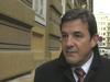 Proti imenovanju funkcionarja LDS-a Dušana Vučka za direktorja službe na DVK-ju so protestirali v SDS-u. Foto: MMC RTV SLO