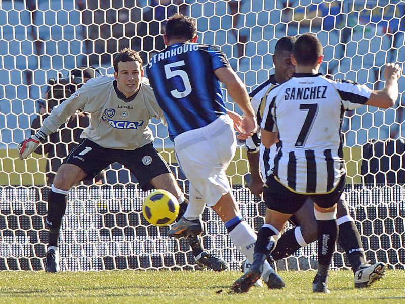 Samir Handanović in Dejan Stanković