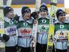 Robi Kranjec, Peter Prevc, Jurij Tepeš in Jernej Damjan