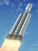Falcon Heavy bo v trenutku izstrelitve najmočnejša raketa na svetu, predvidoma bo to poleti. Namenjena bo tudi misijam na Mars. Podoba je računalniško ustvarjena. Foto: SpaceX