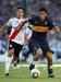 Juan Roman Riquelme (Boca Juniors) in Marcelo Gallardo (River Plate)