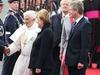 Papež Benedikt XVI., Angela Merkel in Christian Wulf