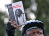 Mumia Abu Jamal - protest za njegovo izpustitev v Frankfurut leta 2009