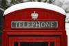 Znamenita rdeča telefonska govorilnica na jugu Londona.