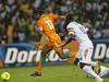 Didier Drogba se sicer ni vpisal med strelce, je pa neprestano povzročal preglavice obrambi Malija. Foto: Reuters
