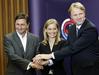 Borut Pahor, Katarina Kresal in Gregor Golobič